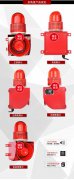 起重機安全守護(hù)者，TGSG-K80-YD皮帶語音聲光報警器與TL-50多類型報警器